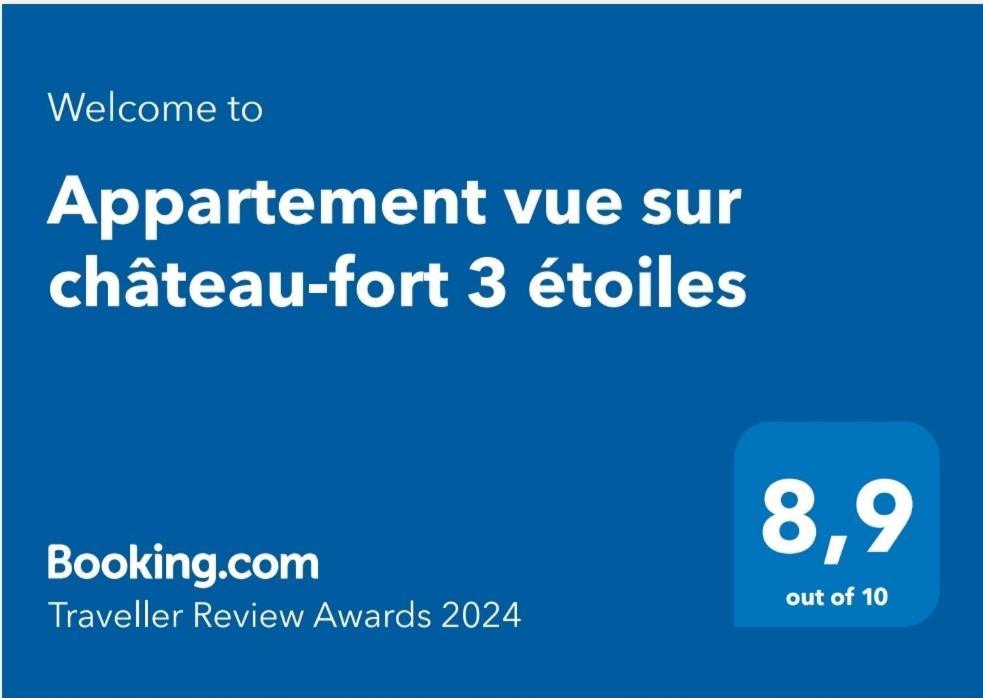 Appartement Vue Sur Chateau-Fort 3 Etoiles Sedan Eksteriør billede